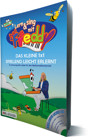 Lern & sing mit Freddy – das kleine 1x1 spielend leicht erlernt!