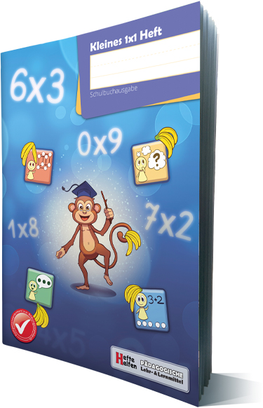 Kleines 1x1 Heft – Schulbuchausgabe